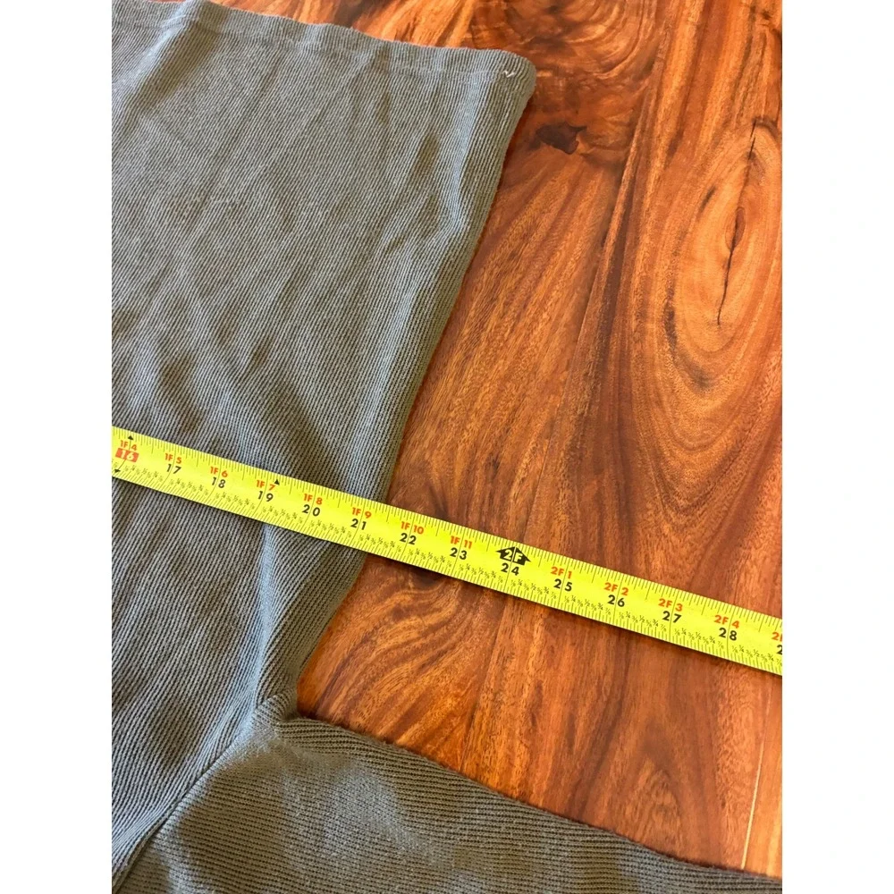 Vintage Blossom International BDM Quarter Zip Pullover Olive Green‎ Utility XL